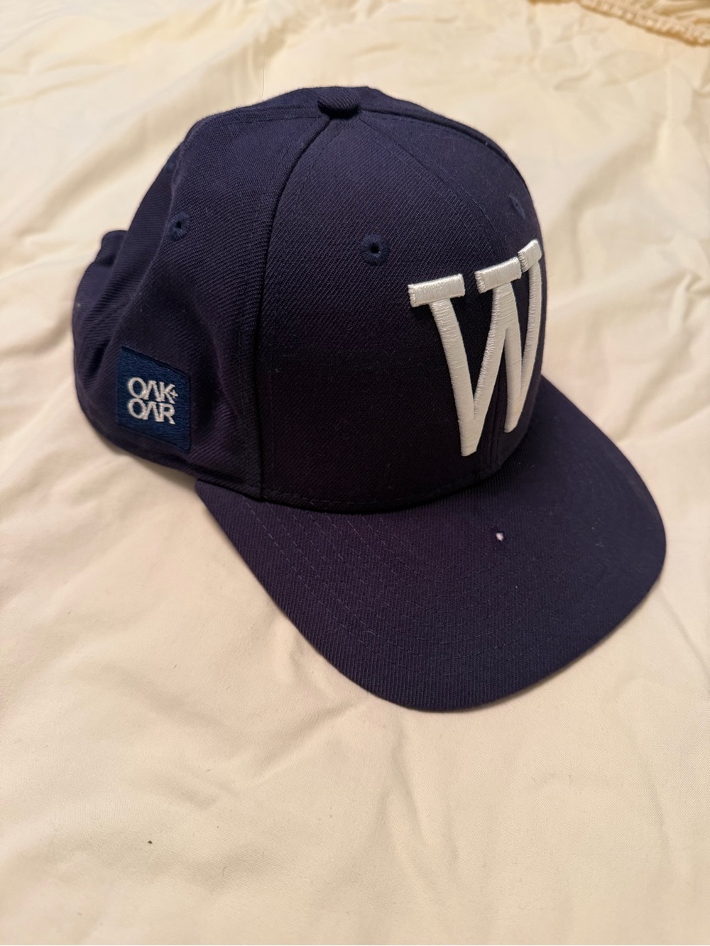 Oak Oar Navy Bud Grant 'W' Baseball Cap - Men